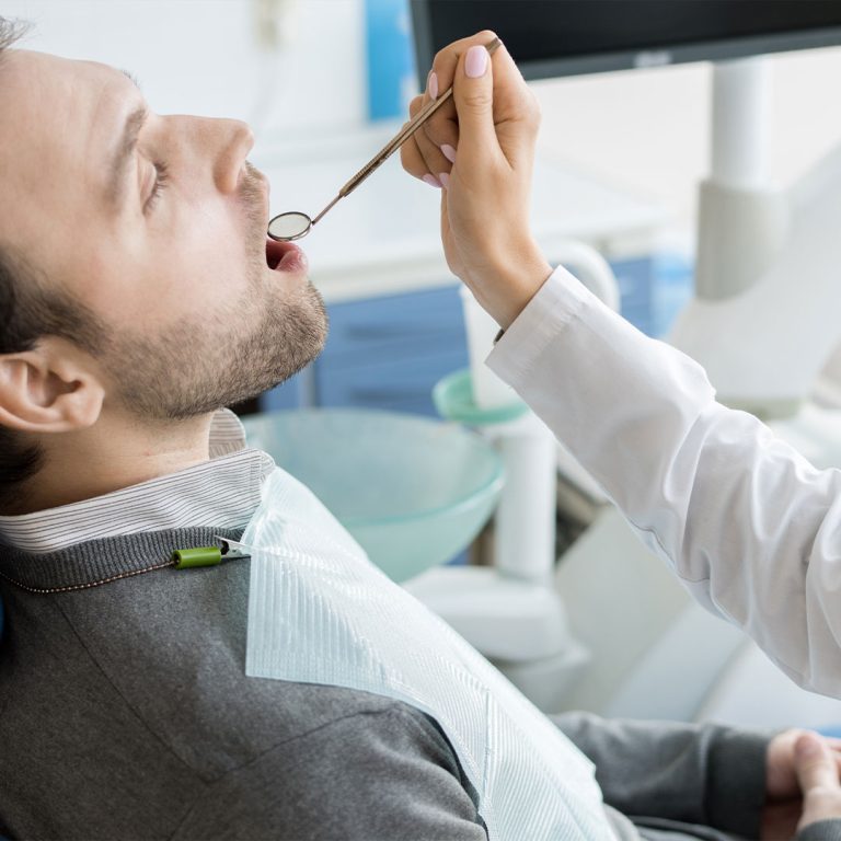 Care for a lost filling or dental crown
